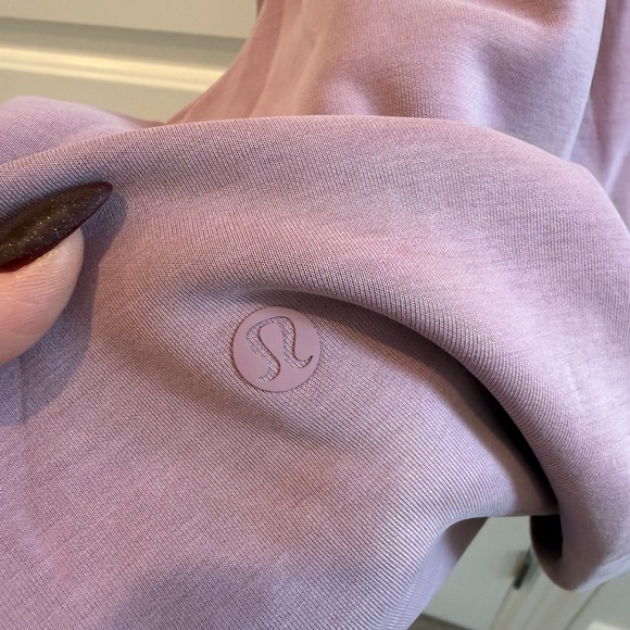 lululemon athletica Oversized Crewneck Sweatshirt in Dusty Mauve - Picture 4 of 4